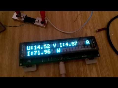 INA226 + arduino + shunt 100A + 2x20 VFD