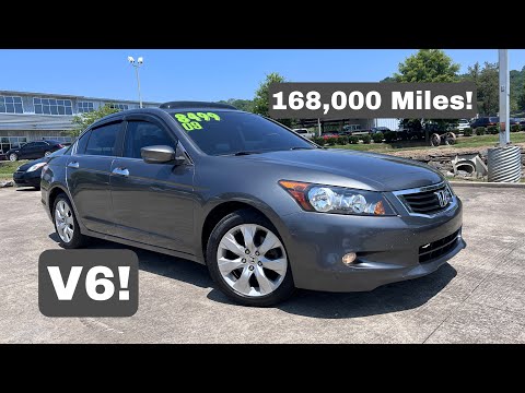 2009 Honda Accord EX-L V6 POV Test Drive & 168,000 Mile Review