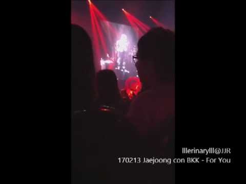 [FANCAM] 170213 Jaejoong FM&Concert BKK - FOR YOU [lllerinarylll]