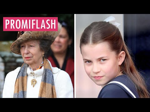 Prinzessin Anne gibt Charlotte (9) einen Royal-Crashkurs