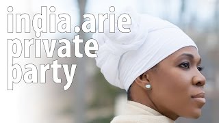 india.arie - private party