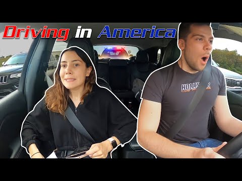 Brits DRIVING in America for the First Time! | ORLANDO Series!