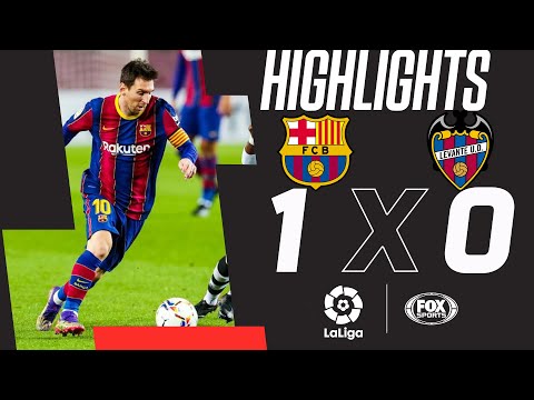 Gols e lances de Barcelona x Levante