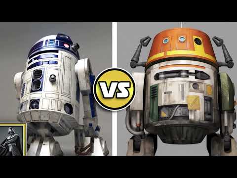 STAR WARS VERSUS: R2-D2 VS. Chopper - Star Wars Basis Versus #42