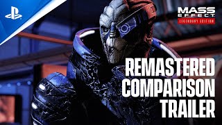 PlayStation Mass Effect Legendary Edition – Official Remastered Comparison Trailer | PS5 anuncio