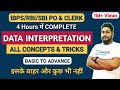 Data Interpretation Shortcut Techniques | All Graphs in one Session with Concepts & Tricks | Kaushik