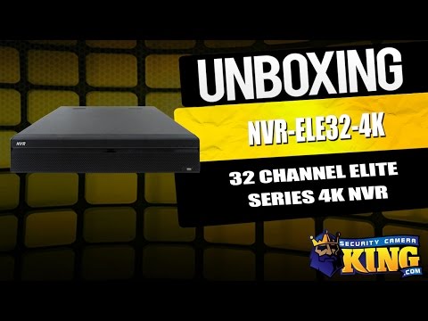 Unboxing: 32 Channel Full Size Elite Series NVR - NVR-ELE32-4K