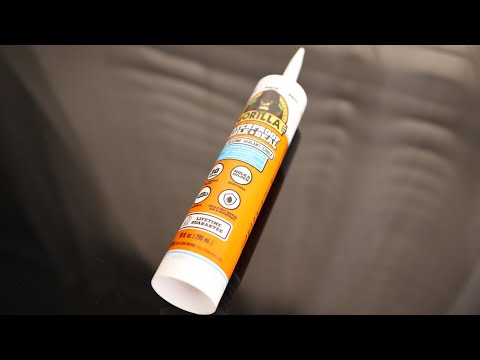 Caulking A Bathtub With Gorilla Waterproof Caulk & Seal