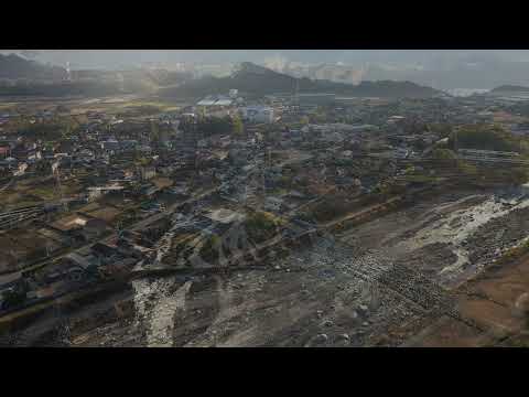 【北杜市ドローン映像】釜無川