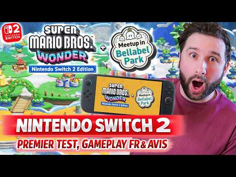 Vidéo Super Mario Bros Wonder + Rendez-vous au parc Bellabel