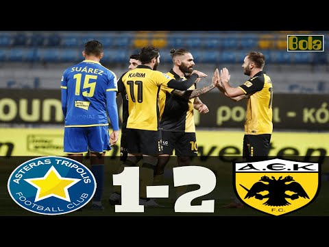 P.A.E. Asteras Tripolis 1-2 FC AEK Athlitiki Enosi...