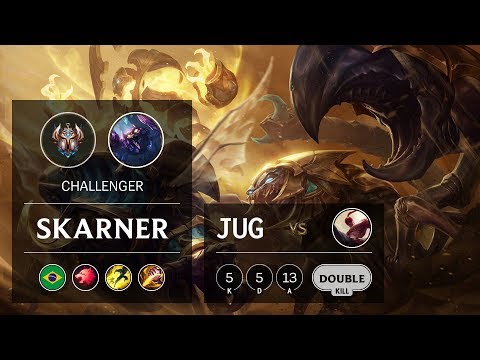 Skarner Jungle vs Lee Sin - BR Challenger Patch 10.2