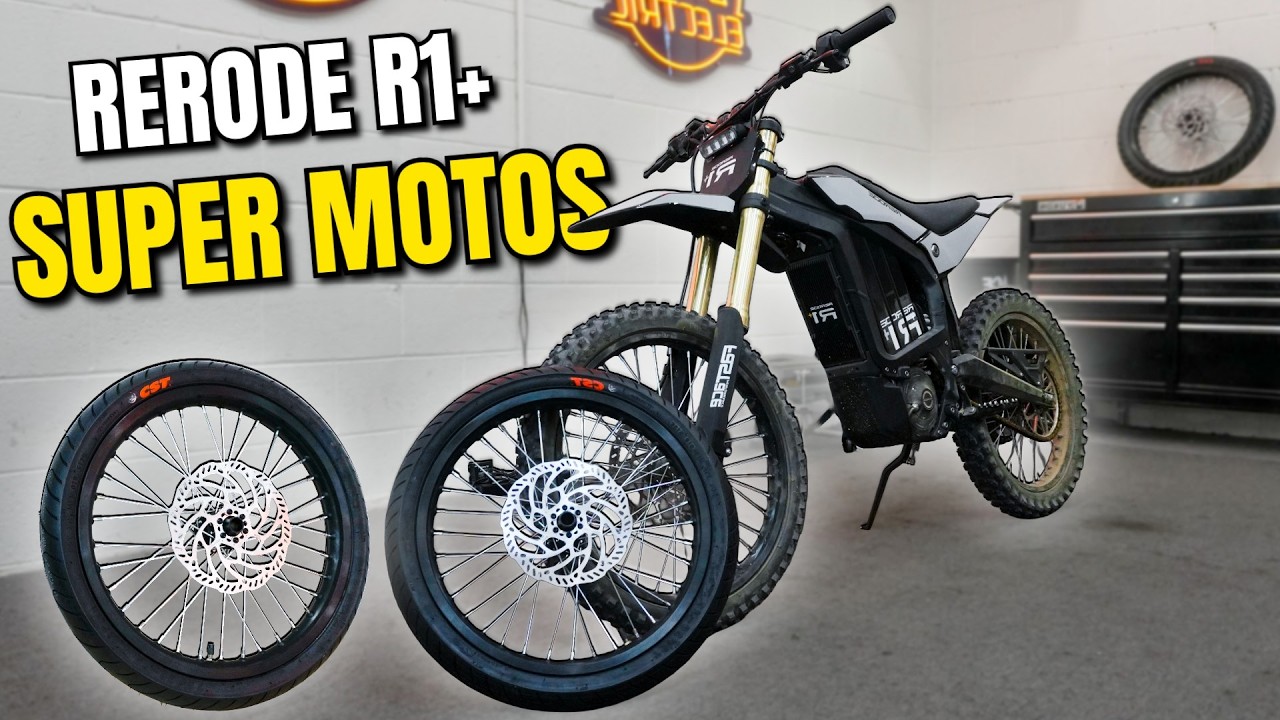 Rerode R1 + Super Moto Wheels! // How-To-Install