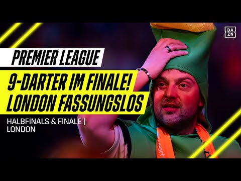 9-Darter-Wahnsinn! Sensationelles Niveau im Finale: Premier League Darts | London (Playoffs) | DAZN