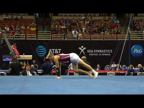 Alex Powarzynski - Floor Exercise - 2017 P&G Championships - Senior Men - Day 2