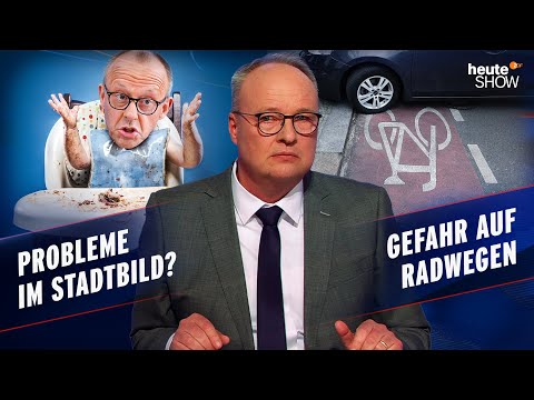 Merz und das Stadtbild | Revolte in der CDU? | Fahrradfeind Deutschland | heute-show vom 24.10.2025