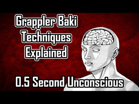 Grappler Baki Techniques Explained: 0.5 Second Unconscious