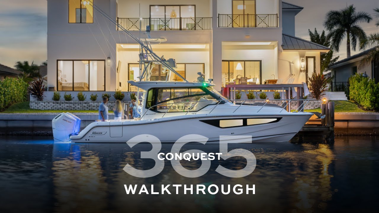 A photo of this 2026 Boston Whaler 365 Conquest