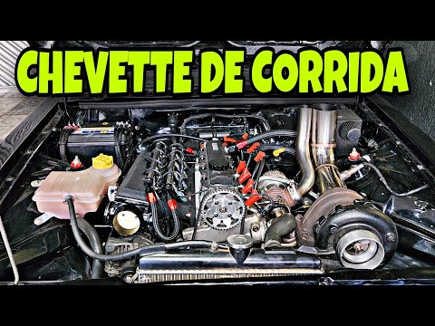 CHEVETTE com motor de Zafira 2.0 - Racetech @escoladegaragem4449