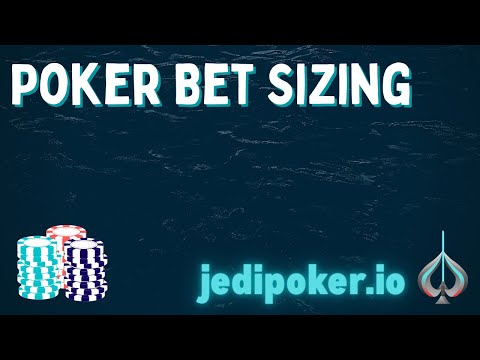 Best Sizing Plan in Poker? Database Analysis Session. www.jedipoker.io