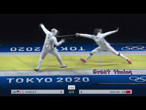 Beware, This is an excellent distance trap!!🪤 | Fencing awesome hits | Tokyo 2020 Olympics | Epee