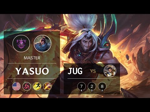 Yasuo Jungle vs Xin Zhao - NA Master Patch 9.6