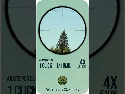 Retículo Luneta 3-9X40 SFP Matiz Vector Optics | Ref. 5915