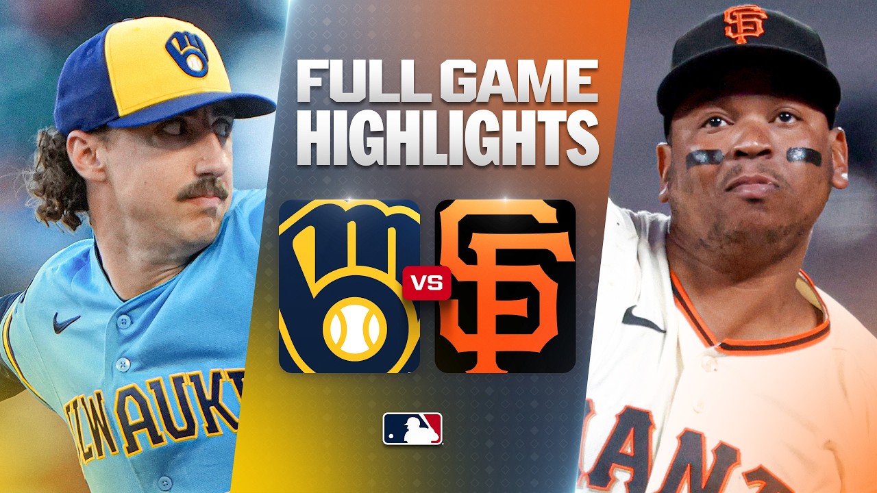 7월28일 밀워키 샌프란시스코 MLB 하이라이트