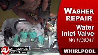 Whirlpool Washer: F8e1, F8e3, or F8e6 Error — Water Inlet Valve Repair and Diagnostic
