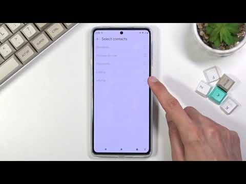 How to Copy Contacts in MOTOROLA Edge 20 – Duplicate Contact List