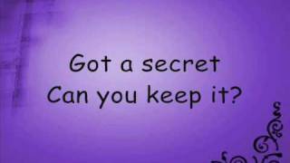 Video thumbnail of "Secret Lyrics By The Pierces"