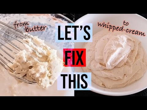 How to Rescue Over Whipped Cream (with Tips) | Let's Fix This Episode 1