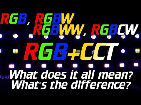 image-What is the difference between RGB and RGBW LED lights? 