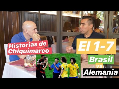 Germany's 7-1 victory over Brazil, as called by the referee. We spoke with Chiquimarco. #MaldiniW...