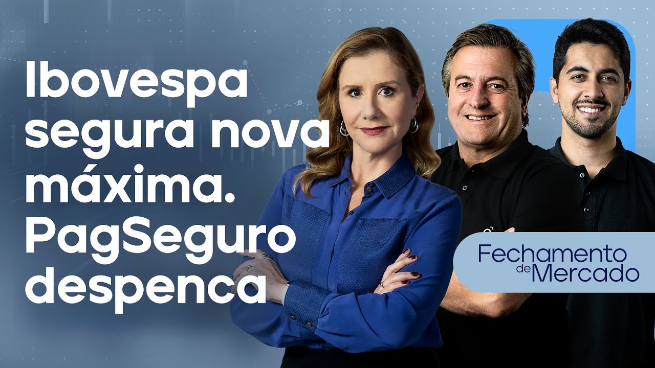 🔴 21/08/24 - IBOVESPA SEGURA NOVA MÁXIMA | PAGSEGURO DESPENCA | Fechamento de Mercado