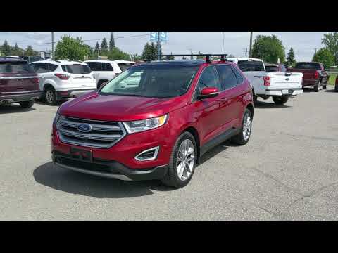 2018 Ford Edge Titanium Walk-Around | Stock# UA78513A | Prince George Ford