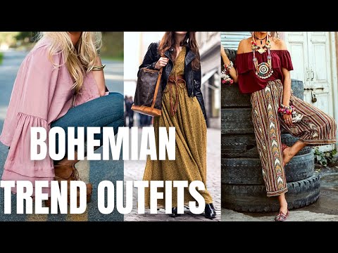Chic Bohemian Trend Outfit Ideas. How to Wear Boho...