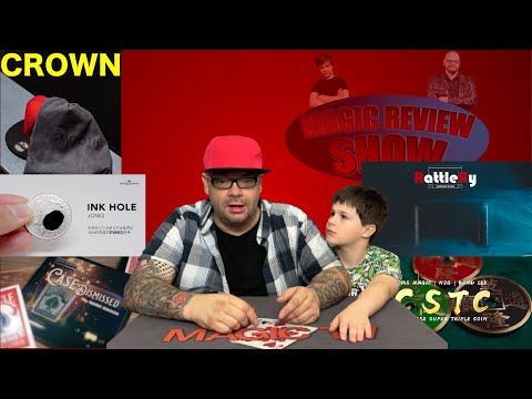 Ink Hole, Case Dismissed, Crown, CSTC & Rattlery | Craig & Ryland's Magic Review Show #129