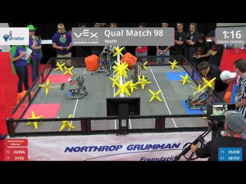 2017 VRC Math Q98 - 3249A 315G vs 9545B 6815V - 10 to 45