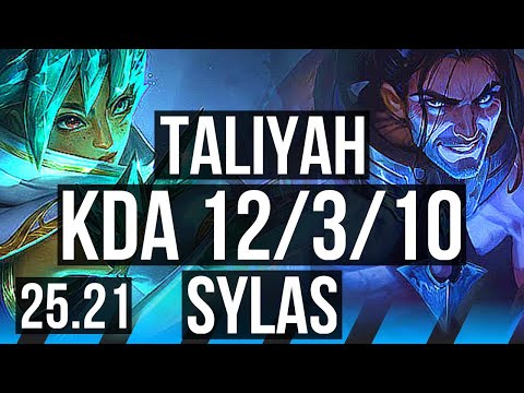 TALIYAH vs SYLAS (MID) | 12/3/10, Godlike | KR Grandmaster | 25.21