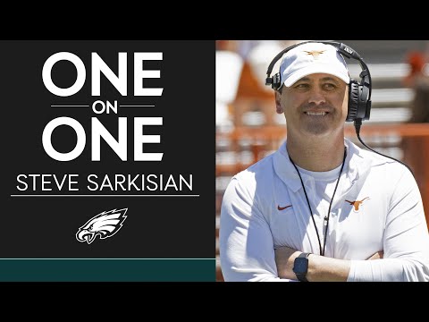 Steve Sarkisian Goes In-Depth on DeVonta Smith & Landon Dickerson | Eagles One-On-One