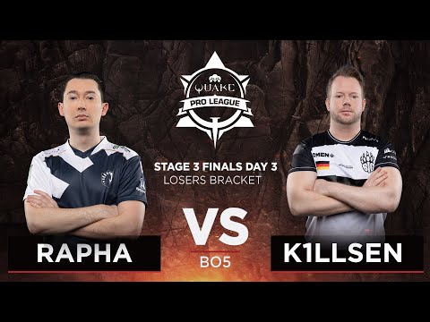 Rapha vs K1llsen - Quake Pro League - 3rd place match - Stage 3 Finals Day 3