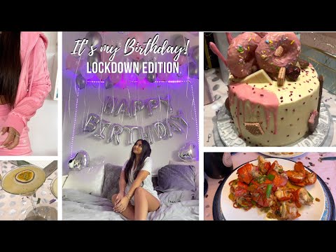 IT'S MY BIRTHDAY! LOCKDOWN EDITION. LOTS OF CAKE, FOOD & BALLOONS  | Zayna Hussein
