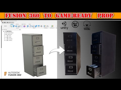 Fusion 360 to Game Ready Prop (Learning Course)