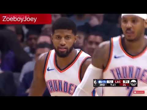 Westbrook Triple Double Highlights Against The Clippers 01-04-18
