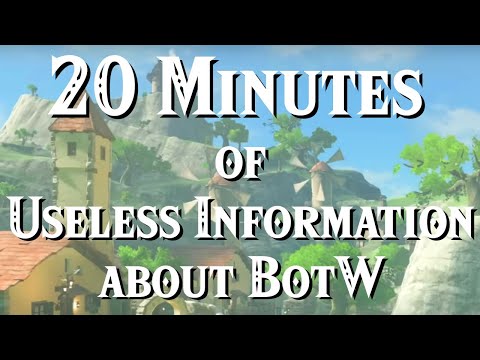 20 Minutes of Useless Information about BotW