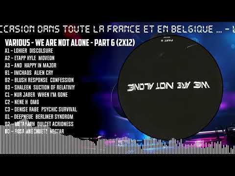 Various - We Are Not Alone - Part 6 (2x12) [BLACK] (BPX022-PT6)