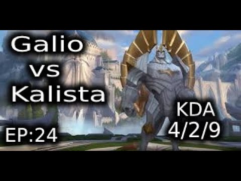 WILD RIFT Road To Master Galio vs Kalista MID (full gameplay) Ep:24