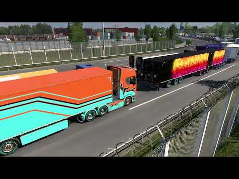 Die Tägliche Chaos Tour nach Calais(F) #10 Unterwegs auf TruckersMP [PPT]