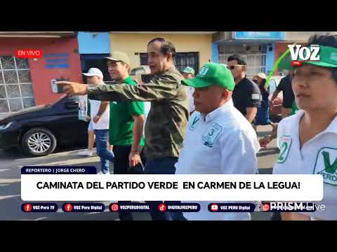 #envivo | 🔴 CAMINATA DE EDISON TORRES EN CARMEN DE LA LEGUA (01/03/2026)